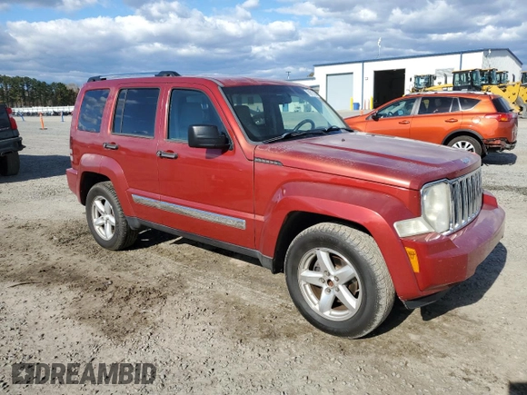 2009 Jeep Liberty Limited with VIN 1J8GP58K49W528558, listed as a Copart auction lot 79615784 with 191,614 mi miles and Salvage Title. Bid and sale history available at carsss.com. Image 4.