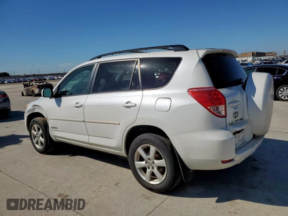 2008 Toyota RAV4 Ltd with VIN JTMZK31V985020582, listed as a Copart auction lot 46467685 with 218,391 mi miles and Salvage Title. Bid and sale history available at carsss.com. Image 2.