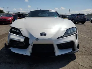 2023 Toyota Supra 3.0 with VIN WZ1DB0G09PW060627, listed as a Copart auction lot 65894025 with 26,657 mi miles and Salvage title. Bid and sale history available at DreamBid. Image 5.