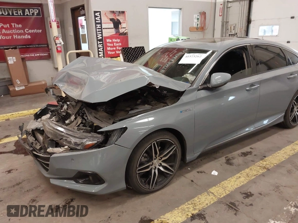 2022 Honda Accord Touring with VIN 1HGCV3F99NA022152, listed as a IAAI auction lot 41573262 with Not provided miles and . Bid and sale history available at DreamBid. Image 6.