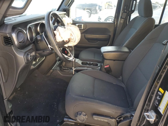 2022 Jeep Wrangler Unlimited Sport S with VIN 1C4HJXDN5NW226988, listed as a Copart auction lot 83809194 with 52,112 mi miles and Salvage Title. Bid and sale history available at carsss.com. Image 7.