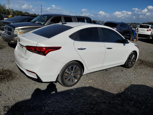 2018 Hyundai Accent Limited with VIN 3KPC34A33JE034558, listed as a Copart auction lot 45237255 with 18,054 mi miles and Salvage Title. Bid and sale history available at carsss.com. Image 3.