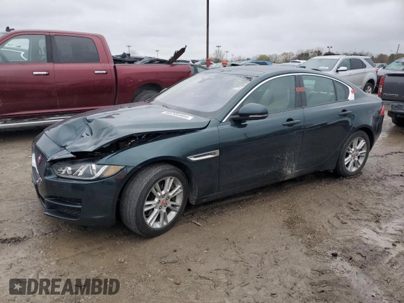2017 Jaguar XE 25t Premium with VIN SAJAD4BG0HA964339, listed as a Copart auction lot 80205464 with 39,264 mi miles and Salvage Title. Bid and sale history available at carsss.com. Image 1.