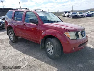 2007 Nissan Pathfinder SE with VIN 5N1AR18W87C624822, listed as a IAAI auction lot 41990477 with 220,869 mi miles. Bid and sale history available at carsss.com. Image 1.