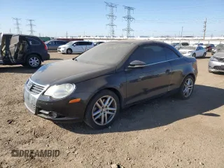 2009 Volkswagen Eos Lux with VIN WVWFA71F99V011940, listed as a Copart auction lot 48558885 with 75,242 mi miles and Salvage Title. Bid and sale history available at DreamBid. Image 1.