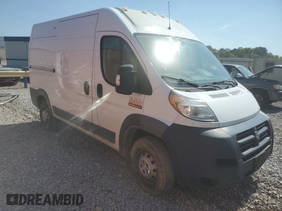 2018 Ram ProMaster Cargo with VIN 3C6TRVCG3JE138883, listed as a Copart auction lot 47883145 with 177,569 mi miles and Salvage Title. Bid and sale history available at DreamBid. Image 4.