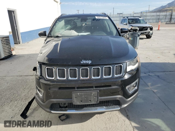 2018 Jeep Compass Limited with VIN 3C4NJDCB3JT341632, listed as a Copart auction lot 60915205 with Not provided miles and Salvage title. Bid and sale history available at DreamBid. Image 5.