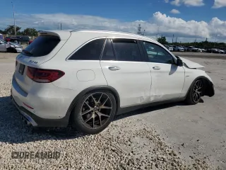 2021 Mercedes-Benz GLC with VIN W1N0G6EB2MF948792, listed as a Copart auction lot 78141964 with 47,094 mi miles and Non Repairable. Bid and sale history available at carsss.com. Image 3.