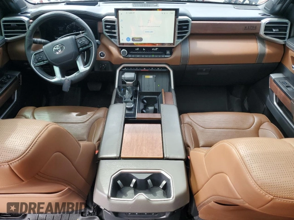 2022 Toyota Tundra 1794 Edition with VIN 5TFMA5DB6NX036927, listed as a Copart auction lot 56486805 with 67,634 mi miles and Salvage title. Bid and sale history available at DreamBid. Image 8.