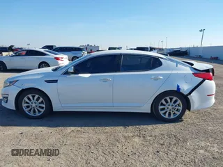2015 Kia Optima EX with VIN 5XXGN4A7XFG492143, listed as a IAAI auction lot 41383518 with 135,353 mi miles. Bid and sale history available at carsss.com. Image 15.