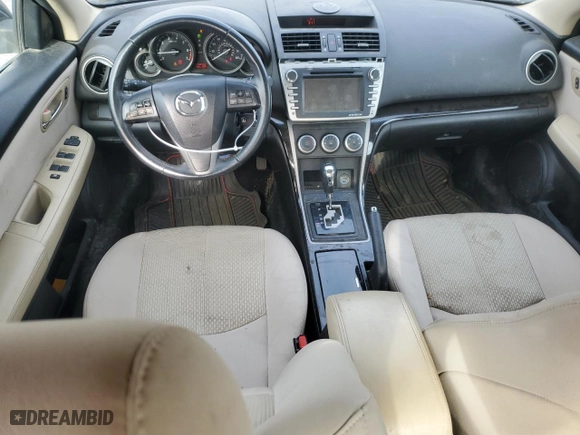 2011 Mazda Mazda6 i Touring with VIN 1YVHZ8CH6B5M14599, listed as a Copart auction lot 86795684 with 140,722 mi miles and Salvage Title. Bid and sale history available at carsss.com. Image 8.
