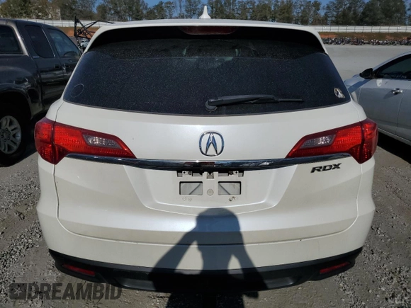 2014 Acura RDX with VIN 5J8TB3H38EL006658, listed as a Copart auction lot 77422894 with 202,552 mi miles and Salvage Title. Bid and sale history available at carsss.com. Image 6.
