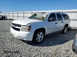 2010 Chevrolet Suburban LS with VIN 1GNUCHE02AR264258, listed as a Copart auction lot 74085184 with 193,358 mi miles and Salvage Title. Bid and sale history available at carsss.com. Image 1.