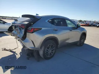 2024 Lexus NX with VIN 2T2GGCEZ4RC046464, listed as a Copart auction lot 43587955 with 11,731 mi miles and Salvage Title. Bid and sale history available at carsss.com. Image 3.