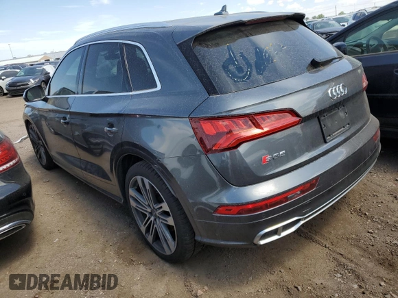 2018 Audi SQ5 Prestige with VIN WA1C4AFY8J2183653, listed as a Copart auction lot 65674224 with 23,128 mi miles and Salvage Title. Bid and sale history available at DreamBid. Image 2.