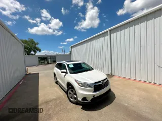 2014 Toyota Highlander Limited with VIN 5TDYKRFH8ES007510, listed as a Copart auction lot 63150215 with 229,244 mi miles and Clean title. Bid and sale history available at DreamBid. Image 1.
