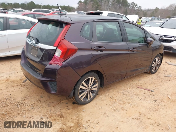 2015 Honda Fit EX-L with VIN 3HGGK5H80FM709762, listed as a IAAI auction lot 41617215 with Not Provided miles and . Bid and sale history available at DreamBid. Image 4.