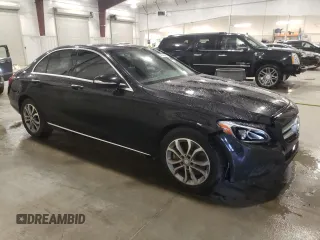 2015 Mercedes-Benz C 300 Luxury with VIN 55SWF4KB2FU066153, listed as a Copart auction lot 54046095 with 109,127 mi miles and Salvage Title. Bid and sale history available at DreamBid. Image 4.
