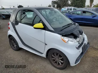 2014 Smart fortwo Pure with VIN WMEEJ3BAXEK745569, listed as a Copart auction lot 48601055 with 114,673 mi miles and Salvage title. Bid and sale history available at DreamBid. Image 4.