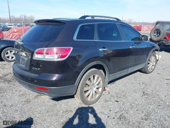 2008 Mazda CX-9 Touring with VIN JM3TB38VX80141895, listed as a IAAI auction lot 41629157 with 259,095 mi miles. Bid and sale history available at carsss.com. Image 4.