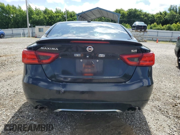 2017 Nissan Maxima SR with VIN 1N4AA6AP5HC411944, listed as a Copart auction lot 60699715 with 133,936 mi miles and Salvage title. Bid and sale history available at DreamBid. Image 6.