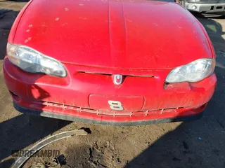2004 Chevrolet Monte Carlo SS Supercharged z VIN 2G1WZ121249452631, wystawiony jako IAAI lot #41447110 z przebiegiem 75 049 mil mil oraz . Historia ofert i sprzedaży dostępna na DreamBid. Obrazek 12.