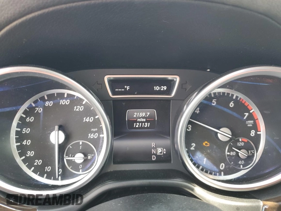 2014 Mercedes-Benz GL 450 with VIN 4JGDF7CE5EA385813, listed as a Copart auction lot 59361785 with 121,131 mi miles and Salvage title. Bid and sale history available at DreamBid. Image 9.