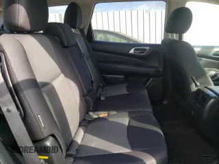 2018 Nissan Pathfinder SV with VIN 5N1DR2MMXJC673857, listed as a Copart auction lot 66169972 with 33,437 mi miles and Salvage title. Bid and sale history available at DreamBid. Image 6.