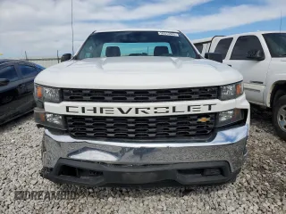 2019 Chevrolet Silverado 1500 Work Truck with VIN 3GCNWAEF1KG261966, listed as a Copart auction lot 50313505 with 160,135 mi miles and Salvage Title. Bid and sale history available at DreamBid. Image 5.