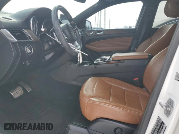 2017 Mercedes-Benz GLE 43 AMG with VIN 4JGED6EB7HA073567, listed as a Copart auction lot 45464855 with 130,254 mi miles and Clean title. Bid and sale history available at DreamBid. Image 7.