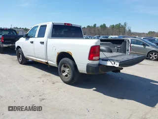 2012 Ram 1500 Tradesman with VIN 1C6RD7FP3CS247778, listed as a IAAI auction lot 42015726 with 290,565 mi miles. Bid and sale history available at carsss.com. Image 3.