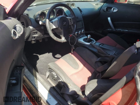 2008 Nissan 350Z Grand Touring with VIN JN1BZ34E98M752731, listed as a Copart auction lot 53209795 with 119,951 mi miles and Salvage Title. Bid and sale history available at carsss.com. Image 8.