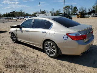 2013 Honda Accord Sport with VIN 1HGCR2F51DA075602, listed as a Copart auction lot 50465775 with 99,089 mi miles and Salvage Title. Bid and sale history available at DreamBid. Image 2.