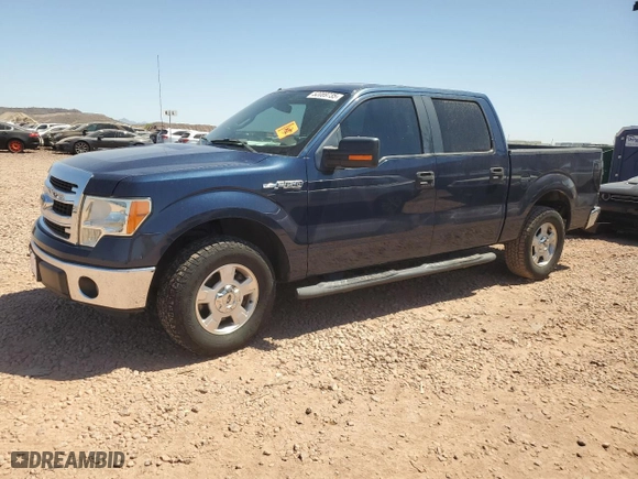 2014 Ford F-150 XL with VIN 1FTEW1CM4EFC95603, listed as a Copart auction lot 52089735 with 101,959 mi miles and Salvage Title. Bid and sale history available at carsss.com. Image 1.