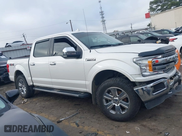 2018 Ford F-150 XL with VIN 1FTEW1E54JFC35059, listed as a IAAI auction lot 40938830 with 189,942 mi miles. Bid and sale history available at carsss.com. Image 12.