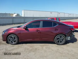 2024 Nissan Sentra SV with VIN 3N1AB8CV9RY379302, listed as a IAAI auction lot 42505057 with 4,839 mi miles and . Bid and sale history available at DreamBid. Image 15.