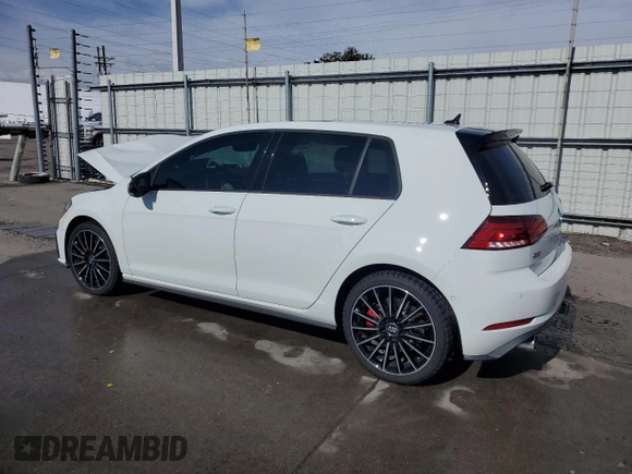 2021 Volkswagen Golf GTI S with VIN 3VW6T7AU1MM010855, listed as a Copart auction lot 48207624 with 15,599 mi miles. Bid and sale history available at carsss.com. Image 2.