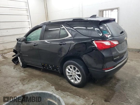 2021 Chevrolet Equinox LT with VIN 3GNAXKEV1ML341066, listed as a Copart auction lot 50607895 with 51,897 mi miles and Salvage Title. Bid and sale history available at DreamBid. Image 2.