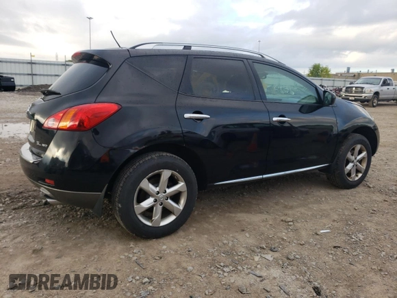 2010 Nissan Murano SL with VIN JN8AZ1MW0AW124111, listed as a Copart auction lot 72676554 with 179,109 mi miles and Non Repairable. Bid and sale history available at carsss.com. Image 3.