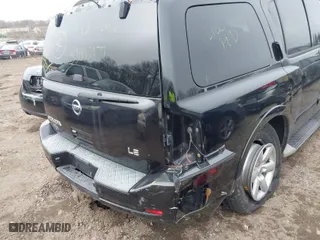 2008 Nissan Armada SE with VIN 5N1AA08C08N617571, listed as a IAAI auction lot 41766604 with 999,999 mi miles. Bid and sale history available at carsss.com. Image 6.