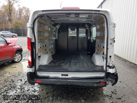 2023 Ford Transit Cargo with VIN 1FTBR1Y87PKA28570, listed as a Copart auction lot 77250383 with Not Provided miles and . Bid and sale history available at DreamBid. Image 6.