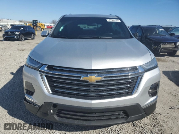 2022 Chevrolet Traverse LT Cloth with VIN 1GNERGKW1NJ166154, listed as a Copart auction lot 47476985 with 34,793 mi miles and Salvage Title. Bid and sale history available at carsss.com. Image 5.