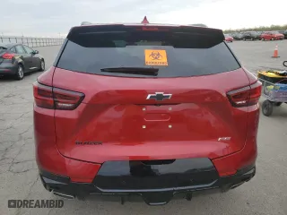 2024 Chevrolet Blazer RS with VIN 3GNKBERS5RS187284, listed as a Copart auction lot 85164194 with 5,694 mi miles and Salvage Title. Bid and sale history available at carsss.com. Image 6.