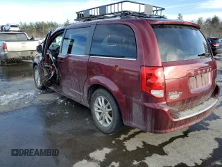 2019 Dodge Grand Caravan SXT with VIN 2C4RDGCG3KR689912, listed as a Copart auction lot 44472845 with 96,282 mi miles and Salvage Title. Bid and sale history available at carsss.com. Image 2.