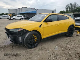 2020 Lamborghini Urus z VIN ZPBUA1ZL5LLA07121, wystawiony jako Copart lot #71397704 z przebiegiem 36 313 mil mil oraz Szkody całkowita. Historia ofert i sprzedaży dostępna na DreamBid. Obrazek 1.