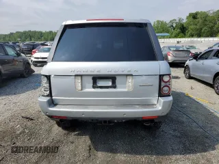 2011 Land Rover Range Rover SC with VIN SALMF1E41BA341320, listed as a Copart auction lot 57415705 with 139,038 mi miles and Salvage title. Bid and sale history available at DreamBid. Image 6.