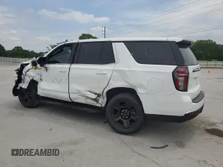 2024 Chevrolet Tahoe Commercial z VIN 1GNSKLED9RR152861, wystawiony jako Copart lot #59890795 z przebiegiem 4 582 mil mil oraz Szkoda całkowita • Salvage title. Historia ofert i sprzedaży dostępna na DreamBid. Obrazek 2.