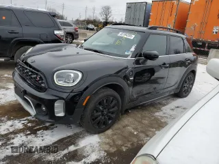 2021 MINI Countryman Cooper S z VIN WMZ83BR01M3N00066, wystawiony jako Copart lot #45194205 z przebiegiem 53 088 mil mil oraz Szkoda całkowita • Salvage title. Historia ofert i sprzedaży dostępna na DreamBid. Obrazek 1.