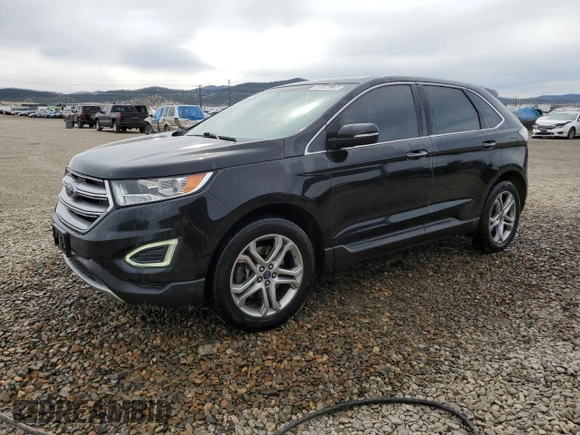 2015 Ford Edge Titanium z VIN 2FMTK4K91FBB09452, wystawiony jako Copart lot #50534735 z przebiegiem 138 446 mil mil oraz Czysty tytuł • Clean title. Historia ofert i sprzedaży dostępna na DreamBid. Obrazek 1.