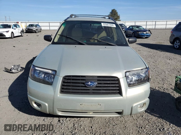 2006 Subaru Forester 2.5 X with VIN JF1SG63656H719686, listed as a Copart auction lot 72567294 with 135,149 mi miles and Salvage Title. Bid and sale history available at carsss.com. Image 5.